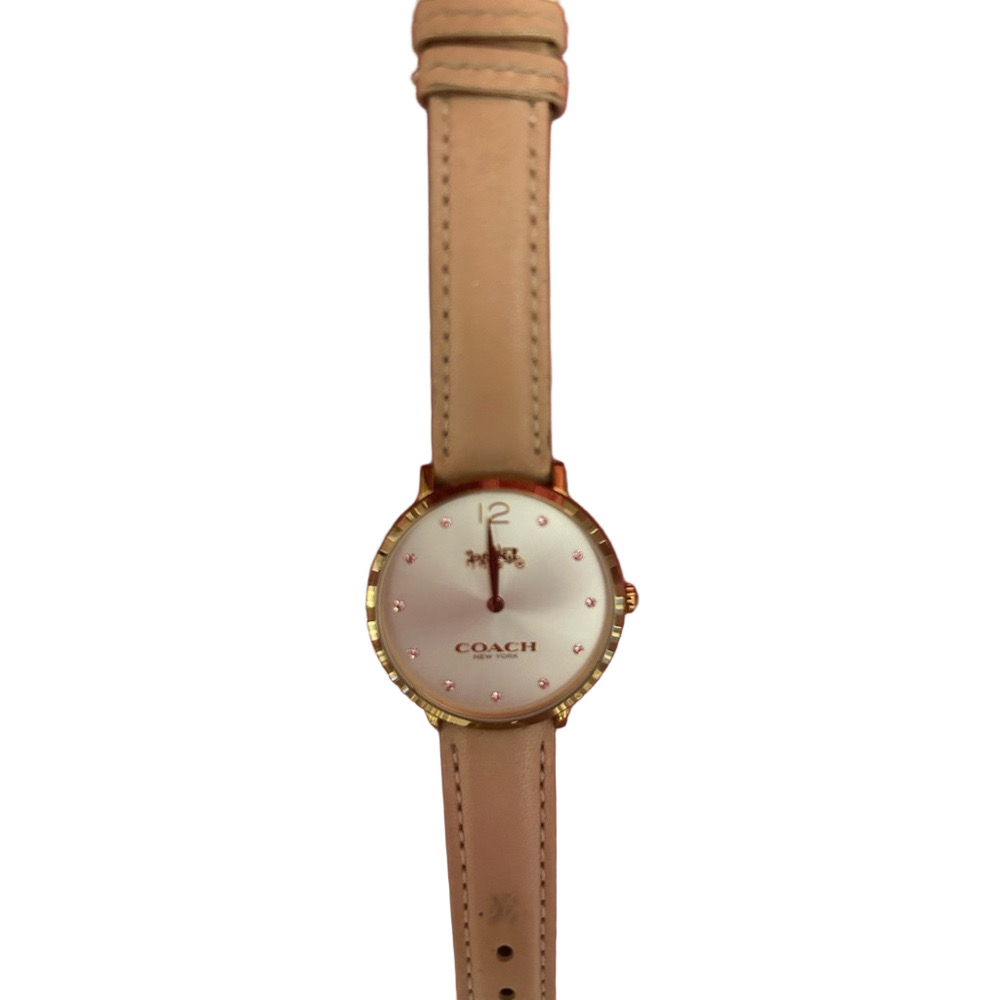 Coach Rose Gold Women's Watch with Pink Band - Picture 2 of 3